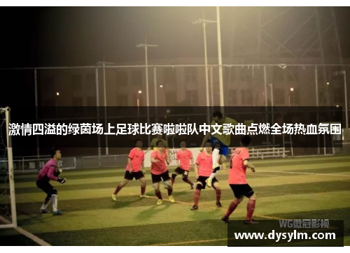 激情四溢的绿茵场上足球比赛啦啦队中文歌曲点燃全场热血氛围